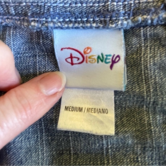 Disney Cargo-Style Overalls - Size Medium - Adjustable Straps - Blue - Picture 8 of 14